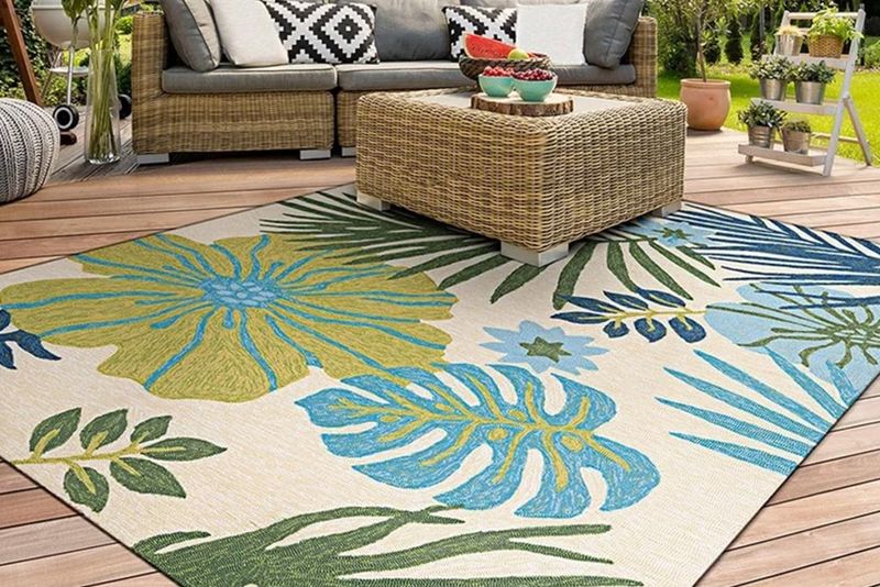 8 Things California Designers Warn You To Avoid On Your Porch (Plus 8 Must-Have Items For Instant Curb Appeal) - Decor Hint Weather-Resistant Indoor/Outdoor Rug