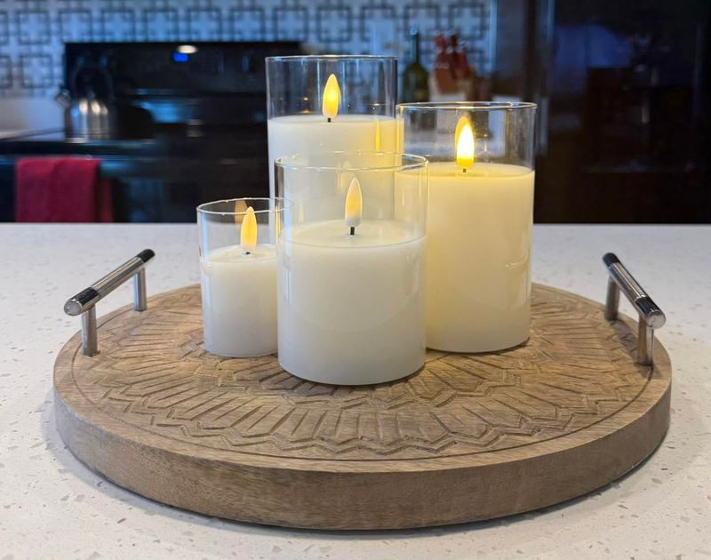 Candles in Decorative Holders