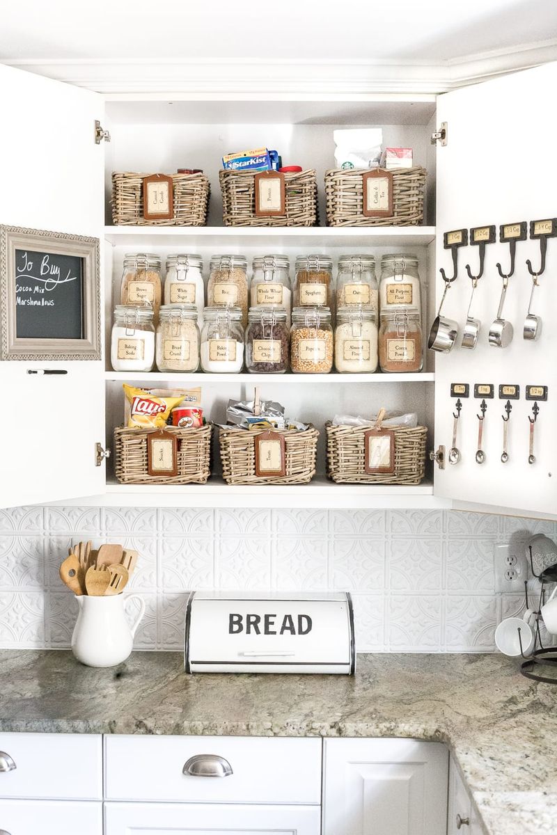 How To Paint Kitchen Cabinets Like A Pro In 10 Simple Steps - Decor Hint Label Everything