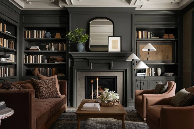 Scandinavian Color Palettes Aren't Always Muted And Monochrome Here Are The Combinations Experts Choose - Decor Hint Midnight Blue with Copper Accents
