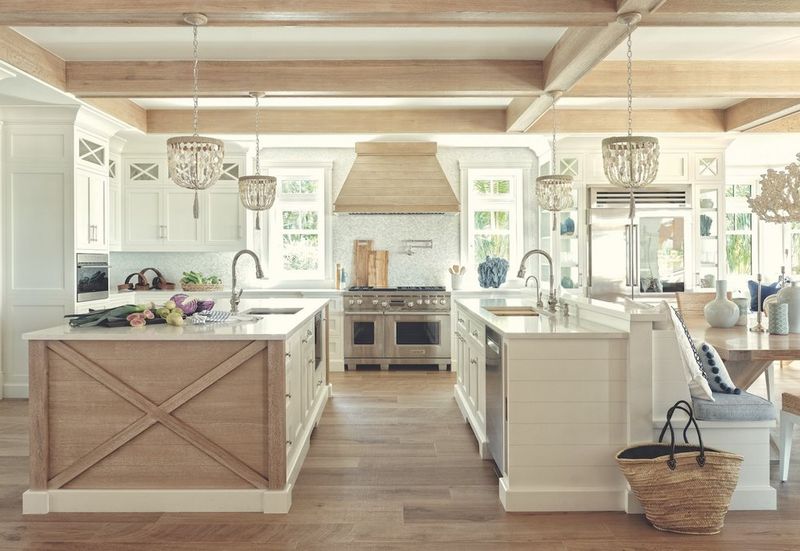 8 Coastal Kitchen Colors Popular In Naples Homes - Decor Hint Pale Yellow