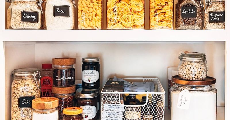 12 Pantry Flaws That Subconsciously Turn Off Homebuyers, Designers Reveal - Decor Hint Mismatched Container Chaos