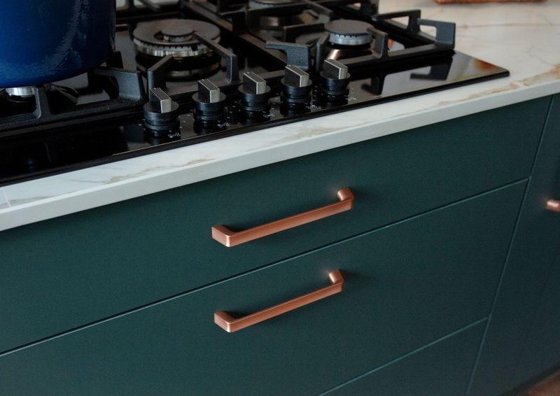 Forest Green and Copper