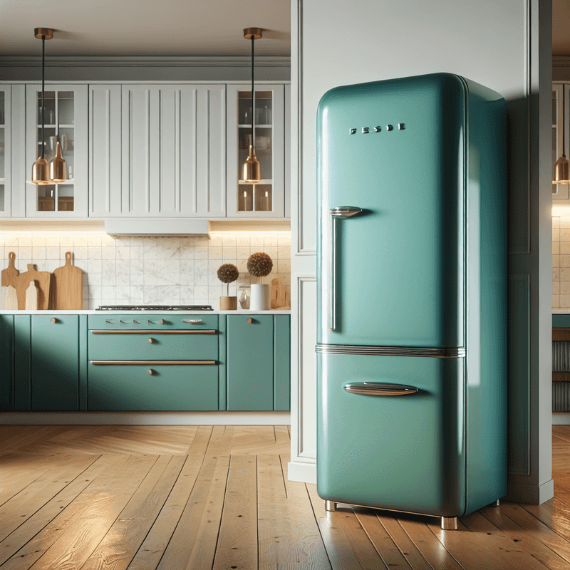 16 Retro Kitchen Styles Designers Miss And 5 They Hope We Forget Forever - Decor Hint Rounded Fridge Designs