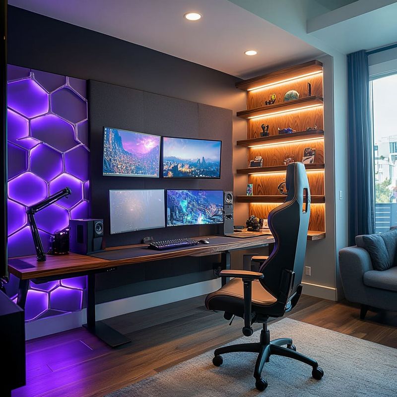 12 Home Designs Focus On Gamers With Clever Mix Of Comfort And Style To Level Up Space (Floor Plans Included) - Decor Hint Soundproof Game Room Layout