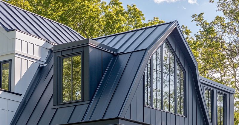 Smart And Stylish: 12 Exterior Design Ideas Seen Across Nebraska Homes - Decor Hint Weather-Resistant Metal Roofing