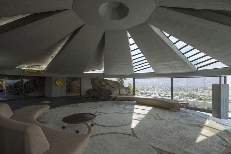 Modern Masterpieces: 12 Concrete Homes Around The World - Decor Hint The Elrod House in Palm Springs