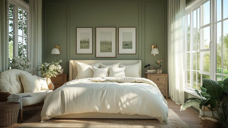34 Best Bedroom Colour Ideas To Instantly Transform Your Home In 2025 - Decor Hint Sage Green Serenity