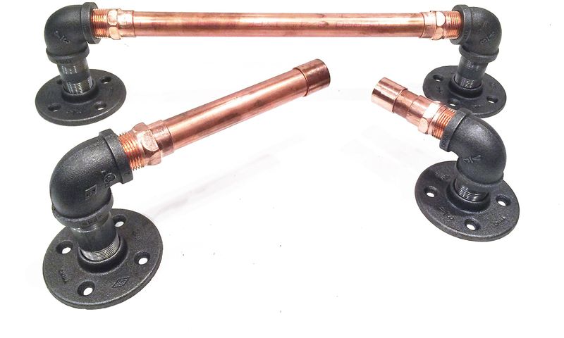 28 Industrial Decorating Ideas For The Whole House - Decor Hint Copper Pipe Fixtures