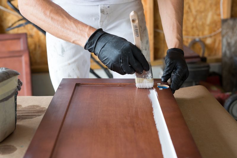 How To Paint Kitchen Cabinets Like A Pro In 10 Simple Steps - Decor Hint Sand Cabinets