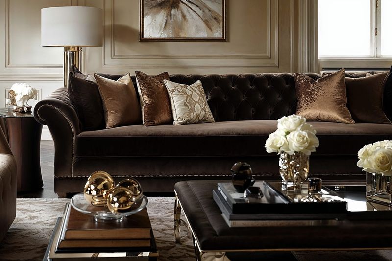 Still Have These Decor Staples Designers Are Quietly Tossing Them Before 2025 - Decor Hint Heavy Brown Leather Sofas