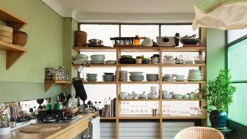 Too Much Open Shelving