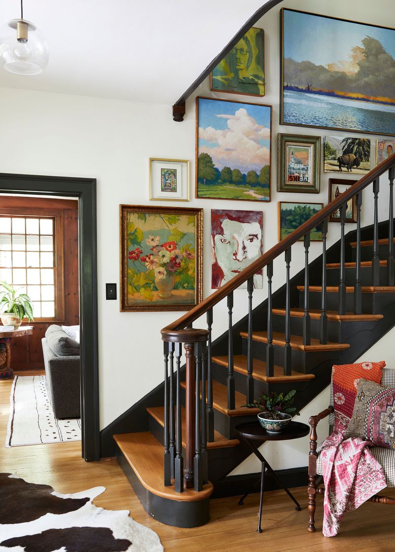 16 Simple Design Ideas To Open Up A Tight Space - Decor Hint Use Artwork Strategically to Draw the Eye Upward