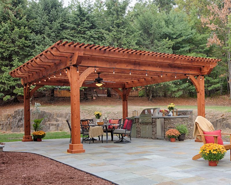 13 Home & Garden Ideas Inspired By The Heart Of Pennsylvania - Decor Hint Amish-Style Wooden Pergolas