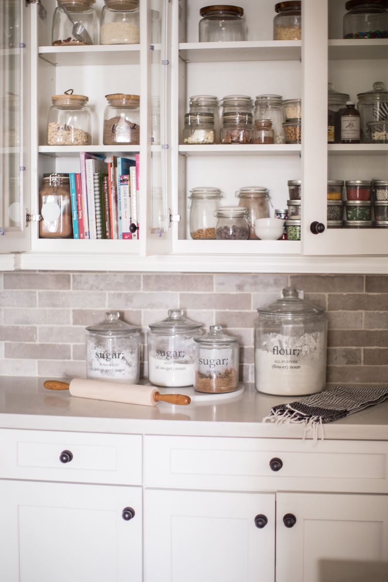 16 Kitchen Counter Decluttering Strategies - Decor Hint Group Items by Function for Easy Access