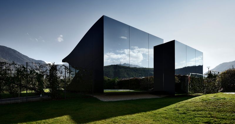 11 Stunning Self-Build Homes Around The World - Decor Hint Mirror House – Bolzano, Italy
