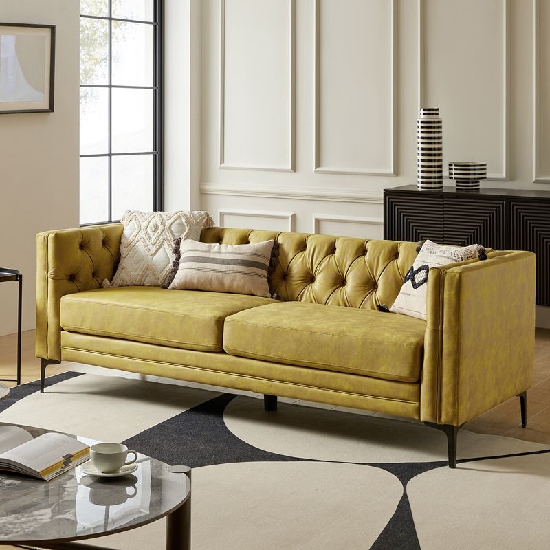 Say Aloha To Style: 8 Outdated Sofa Colors Hawaii Homes Should Skip - Decor Hint Mustard Yellow Mishaps