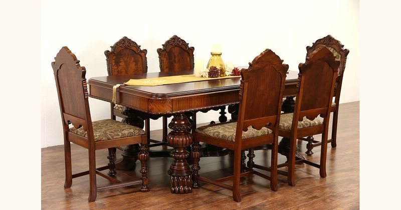 Is It Worth Refinishing? Timeless Antique Furniture Styles To Restore In 2025 - Decor Hint Victorian Dining Sets