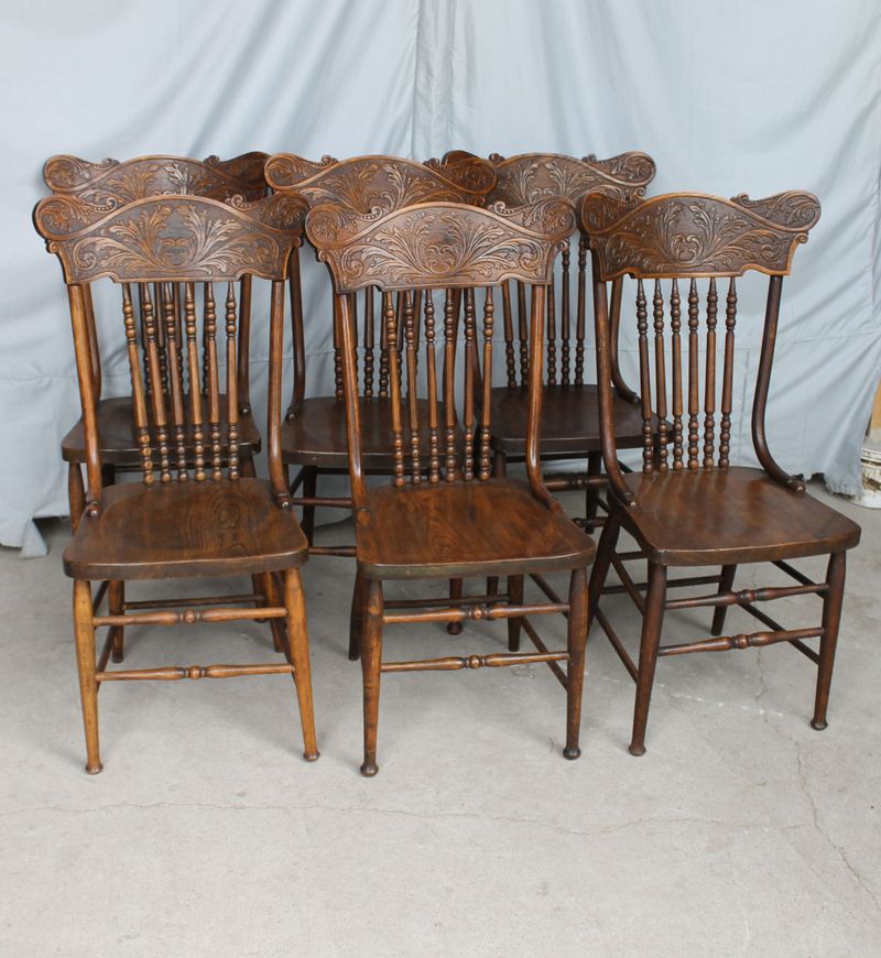 What's Out And What's Hot 5 Antique Duds From 1900s And 9 Hidden Treasures - Decor Hint Pressed Back Chairs (Antique Dud)