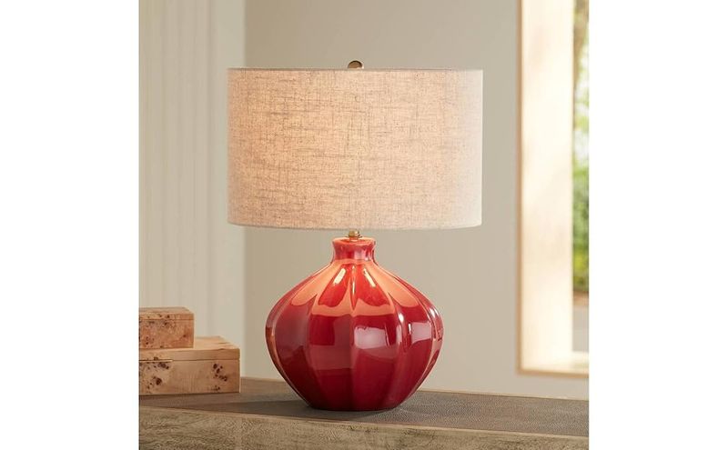 11 Popular Thrift Store Pieces For California-Style Interiors - Decor Hint Revamp Brass And Ceramic Lamps For Sunset Glow