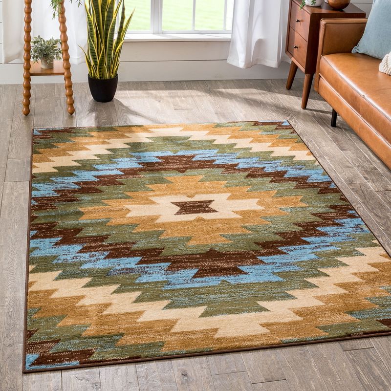 Austin Meets The South 12 Decor Features That Bring Regional Flair Indoors - Decor Hint Patterned Southwestern Rugs