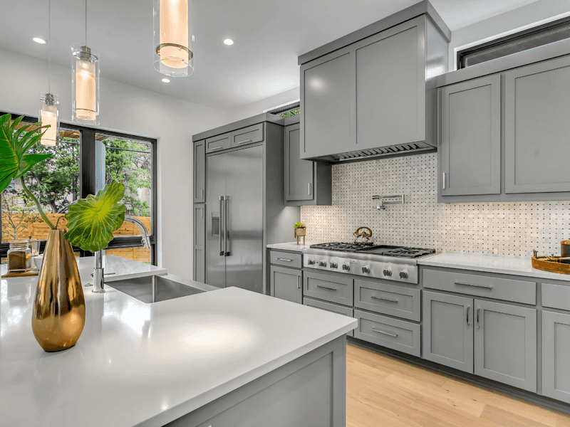 Replace outdated cabinet hardware