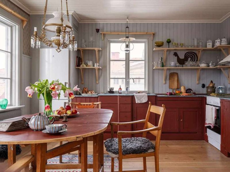 10 Kitchen Colors Las Cruces Designers Love For 2025 Over Endless Greens (Plus 4 More Stunning Picks) - Decor Hint Deep Adobe Red