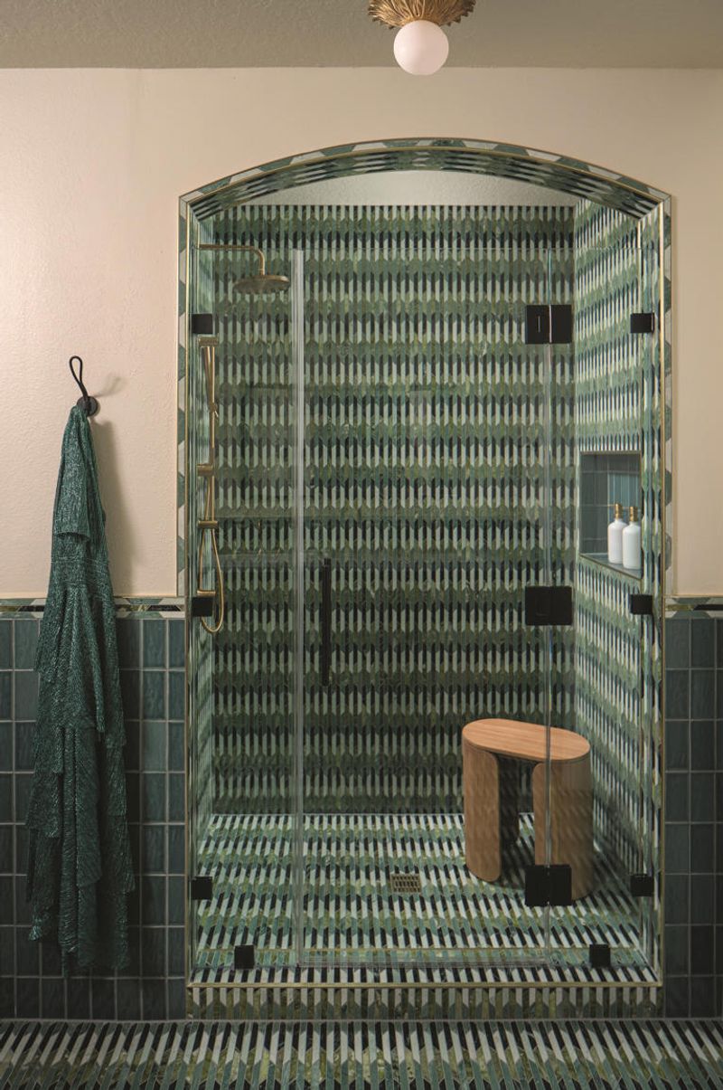 When A White Kitchen Just Isn't Enough: A Florida Homeowner's Renovation Story - Decor Hint A Glamorous Bathroom Retreat