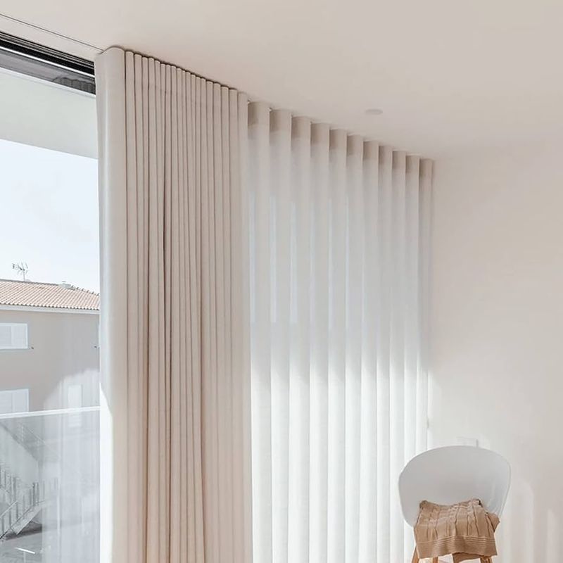 Seamless Window Treatments (Clean-Looking Hack)
