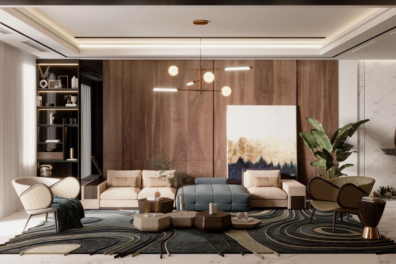 Pro Designers Always Add These 14 Finishing Touches To Living Rooms - Decor Hint Balanced Furniture Layouts