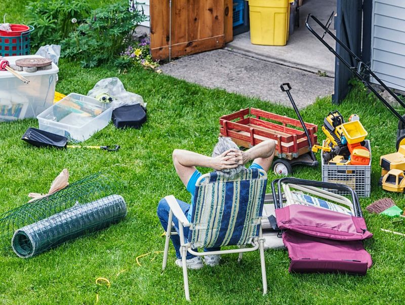 Random Piles Of Materials