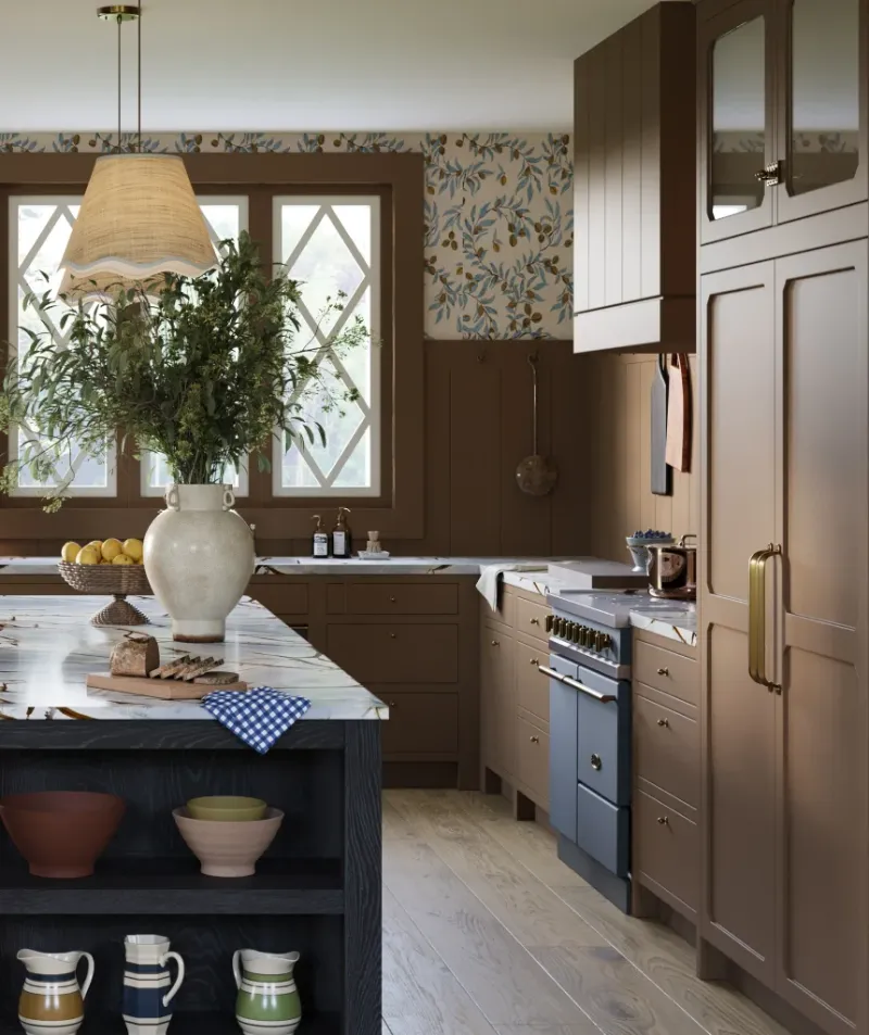 10 Ways Country Style Is Reinventing The Kitchen Scene In 2025 And 8 Additional Ideas You'll Fall For - Decor Hint Shaker-Style Cabinet Doors
