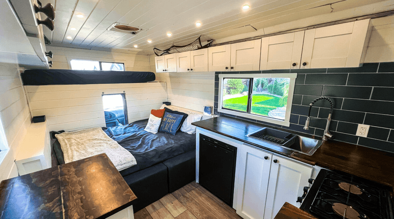 11 Brilliantly Creative Tiny Homes Made From Vehicles - Decor Hint Box Truck Home