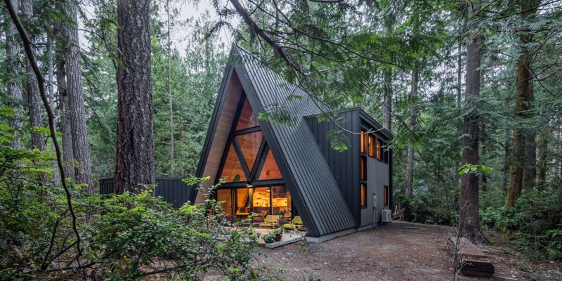 Forest Cabin A-Frame