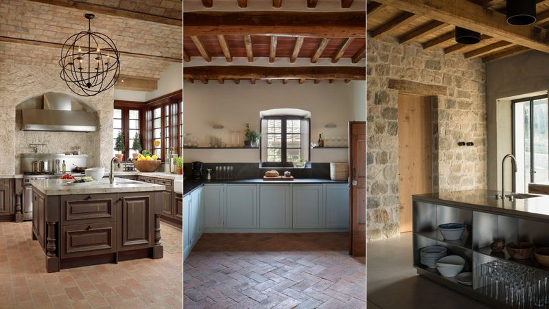 FADING: Tuscan-Inspired Kitchens