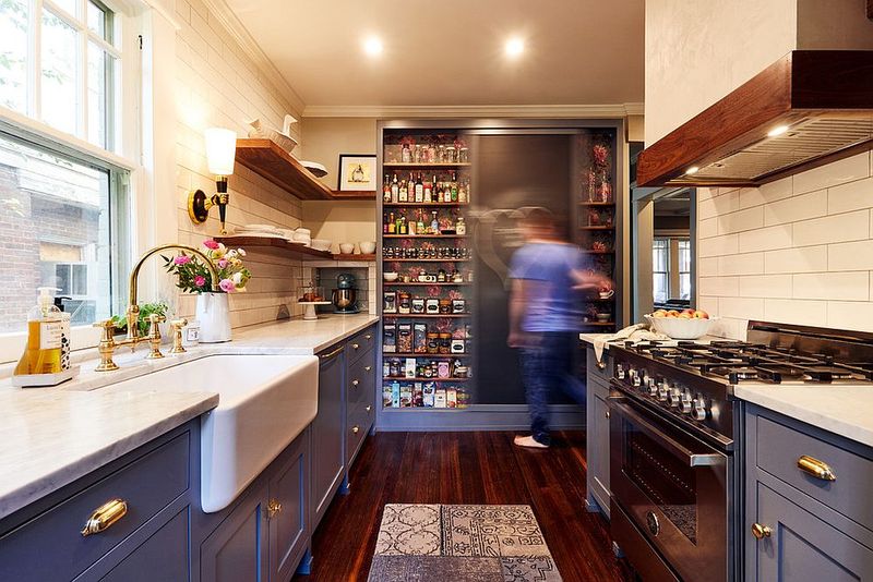 Pocket Door Pantry