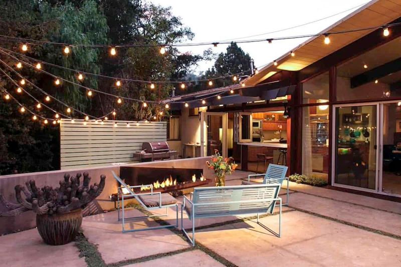 String Light Canopy