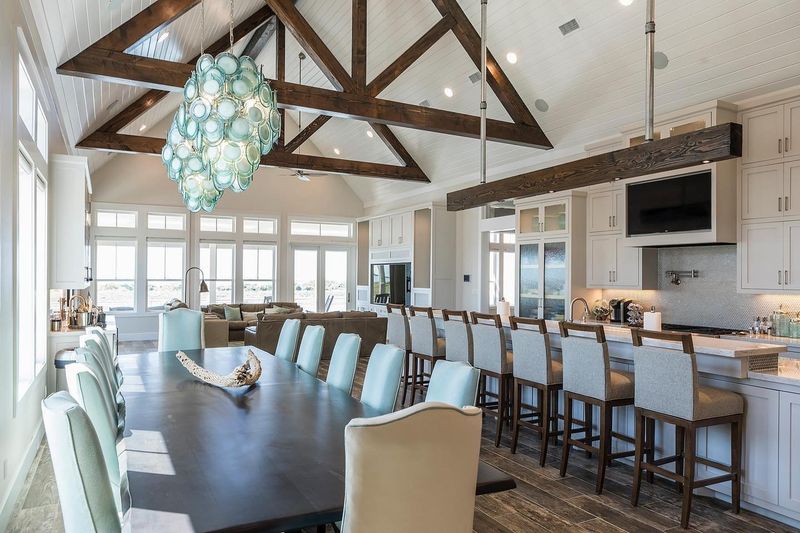 Incorporate Dramatic Overhead Lighting