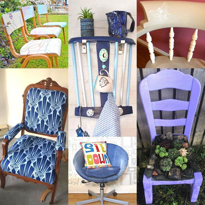 How To Style 14 Of The Most Common Items You'll Find At Thrift Stores In Your Home - Decor Hint Wooden Chairs