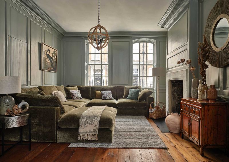 7 Sofa Colors Aging Your Wisconsin Living Room (And 9 Stylish Swaps You'll Love) - Decor Hint Muted Olive