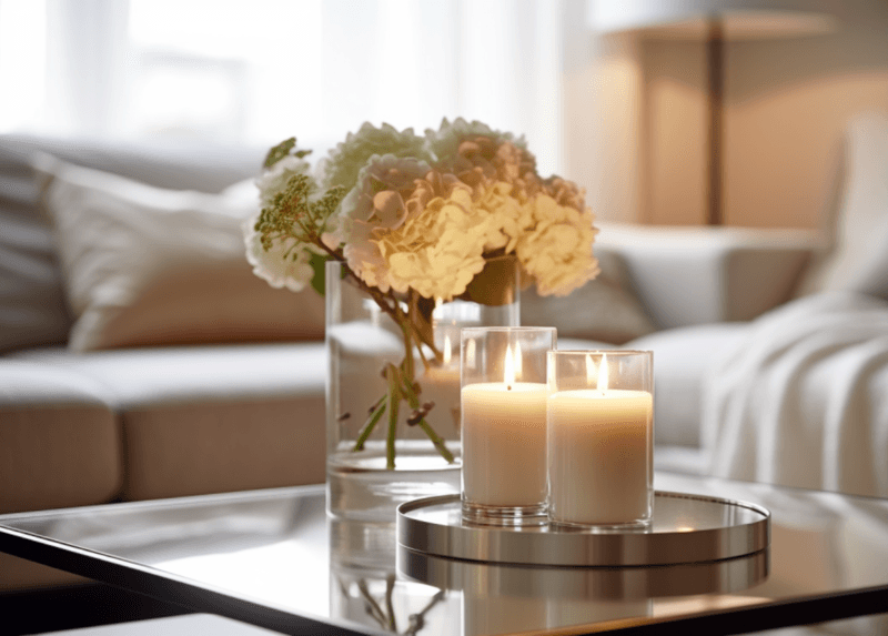 Upgrade Your Space 20 Budget-Friendly Ways To Add Luxury At Home - Decor Hint Use High-Quality Candles for Scent and Style