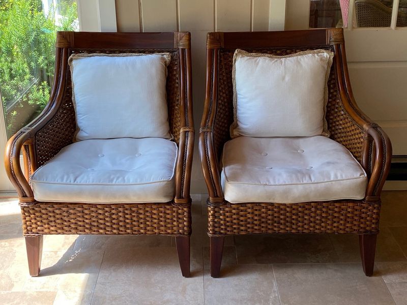 Wicker Accent Chairs