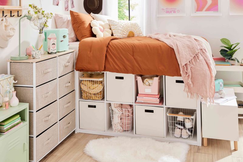 16 Expert Tips For Making Small Bedrooms Work Harder - Decor Hint Maximize Under-Bed Space