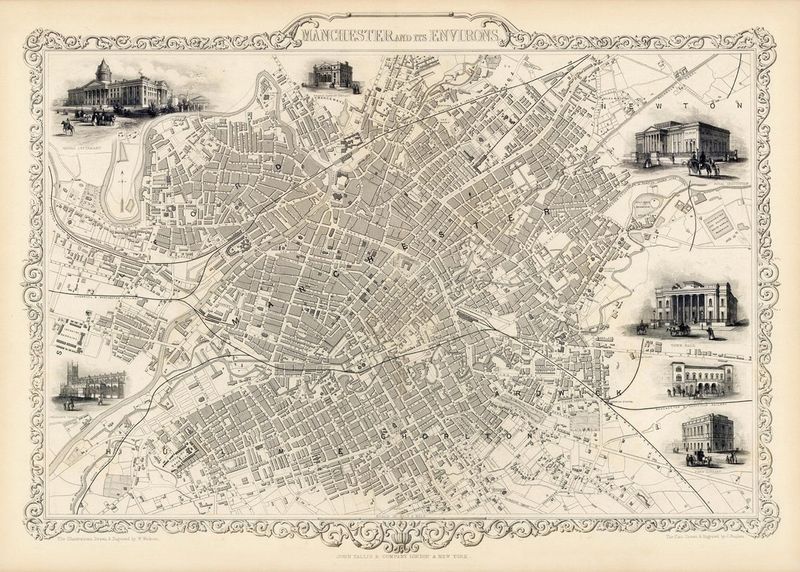 Charming Collectibles From Manchester That Prove New Hampshire Style Is Forever - Decor Hint Vintage Manchester Road Maps
