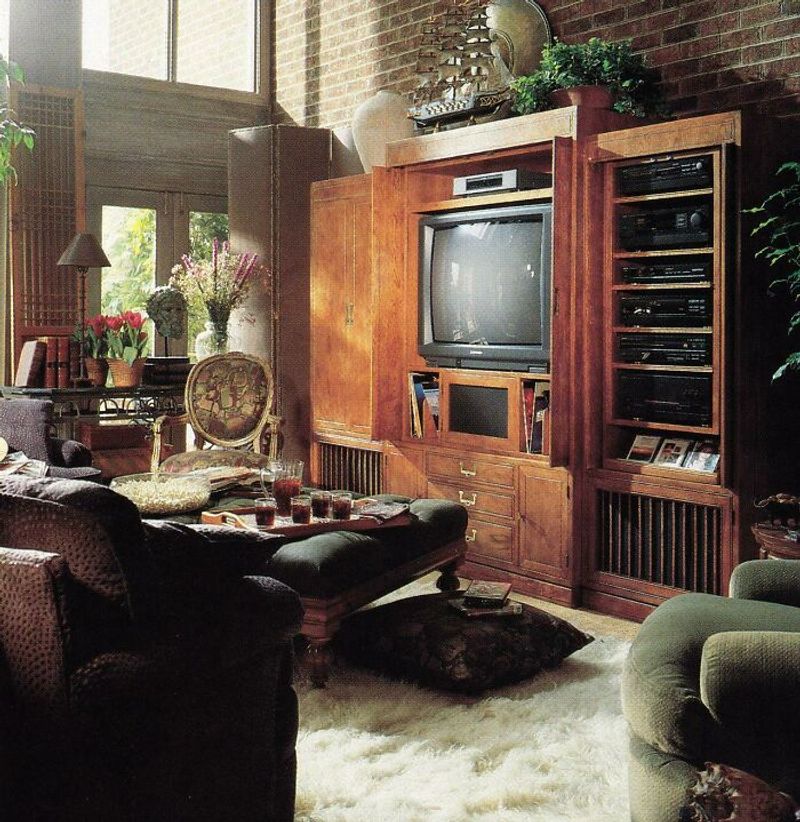 Boomers Used To Love These 17 Now Worthless Items (Plus 5 Things That Are Still Valued) - Decor Hint Entertainment Centers for Tube TVs