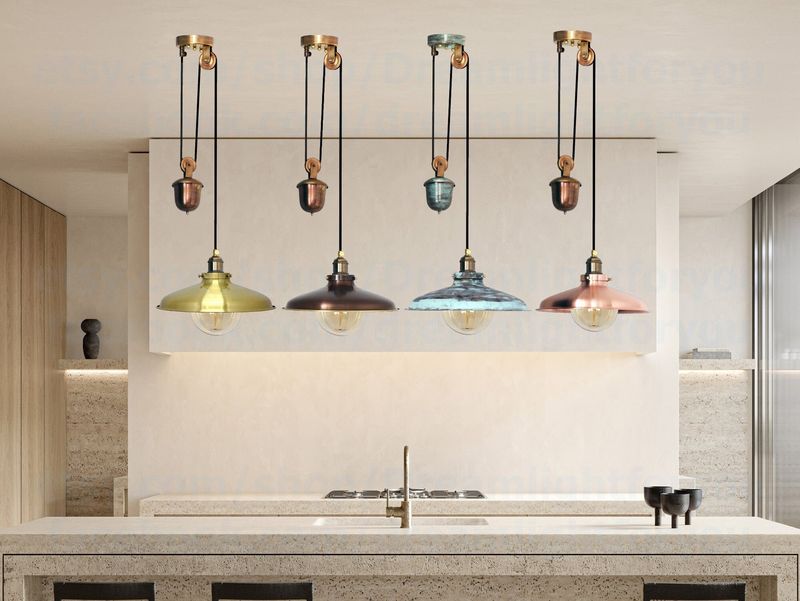 16 Nostalgic Kitchen Ideas Designers Wish Would Make A Comeback Soon (Plus 6 Special Ones) - Decor Hint Retro Lighting Fixtures