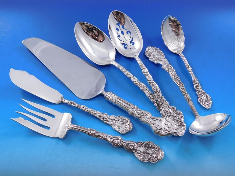 Silverplate And Sterling Serving Pieces