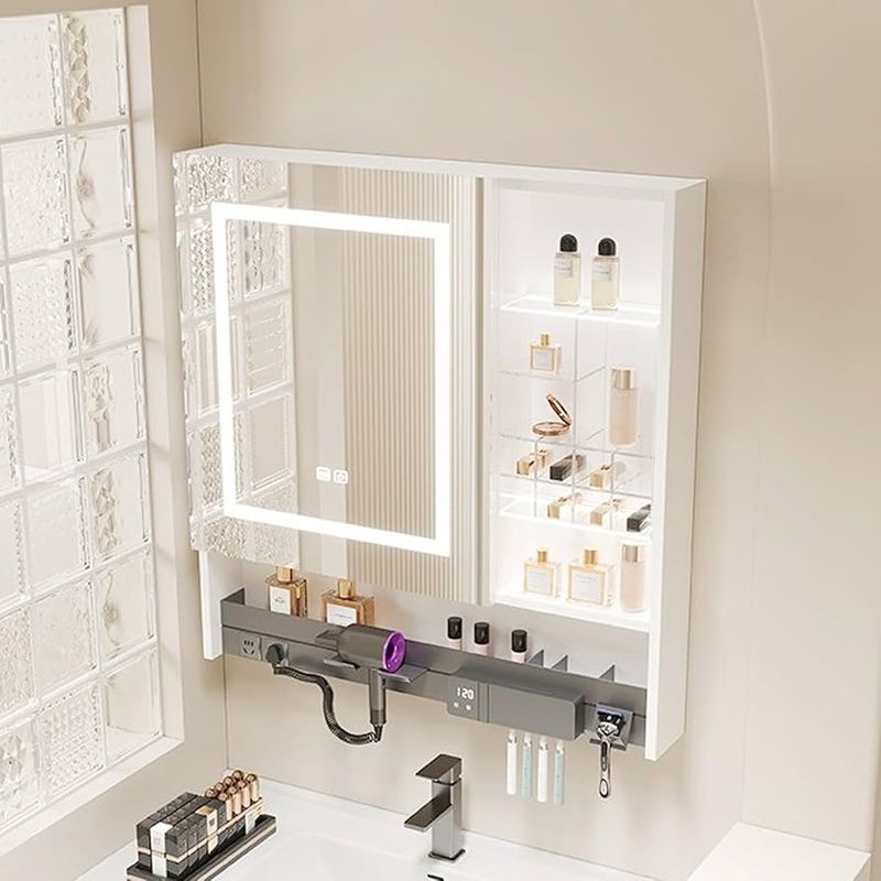 Mirror Storage Shelves