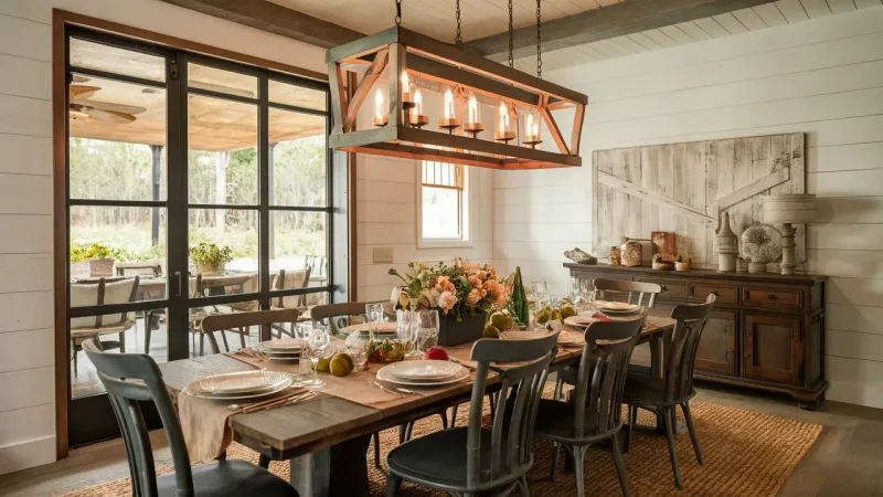 Designers Say These Lighting Styles Are Peaking Now And Will Be Gone By Winter - Decor Hint Farmhouse Cage Fixtures
