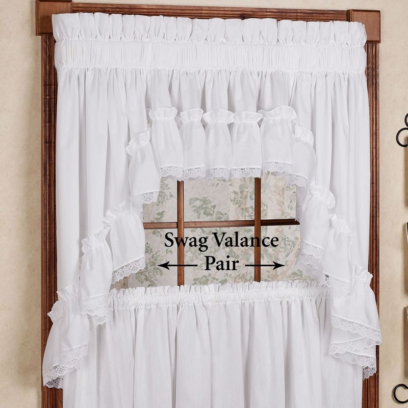 Heavy valance curtains